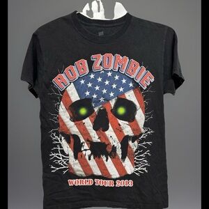 Rob Zombie 2013 American Made Motherf*@c&er t shirt S